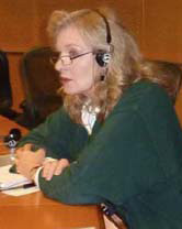 Lady Michele Renouf at the European Parliament