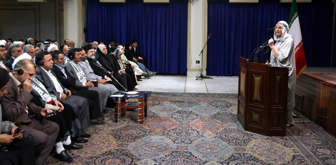 Lady Renouf in Teheran 2010