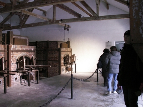 Dachau tourists